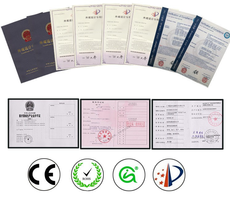 广州佳环专利证书及各种认证证书